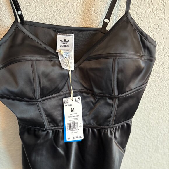 NWT adidas Satin Dress Medium - Picture 10 of 15